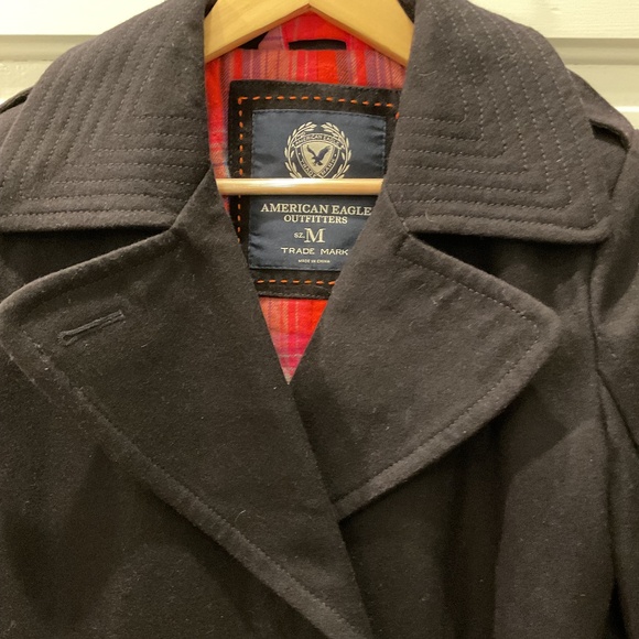 American Eagle Pea Women’s Coat Size Medium - Picture 4 of 7